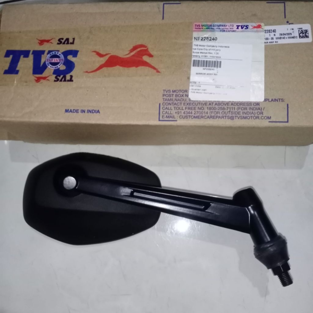 Nf nf nf nf nf nf nf nf nf228240 กระจกขวา RH TVS Ronin 225 1 ชิ้น TVS เดิม