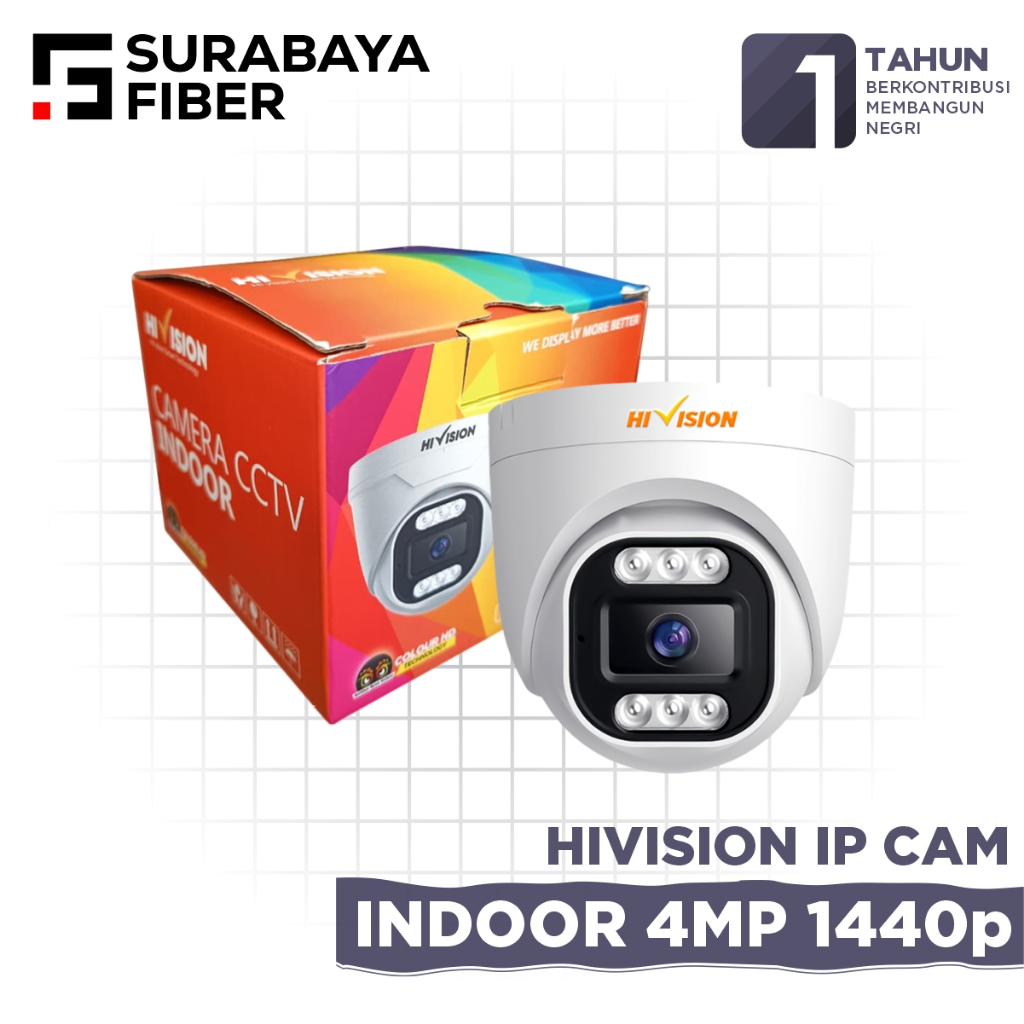 Hivision HV2L-ID-4471L-AU IP Cam 4MP 1440p รองรับเสียง - กล้องวงจรปิดดิจิตอล - กล้อง CATV
