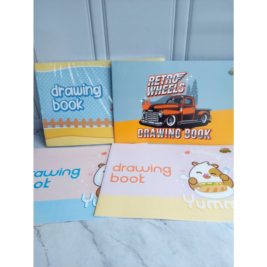 หนังสือวาดภาพ Dodo A4 Size - สมุดวาดภาพ A4