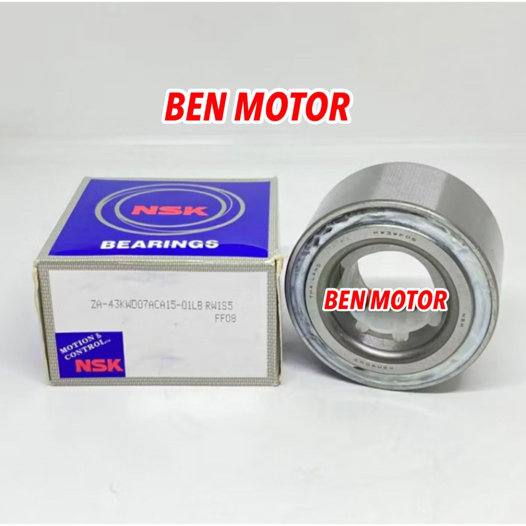 แบริ่งล้อหน้าลาวา INNOVA INOVA NSK 43KWD07 - BEN MOTOR