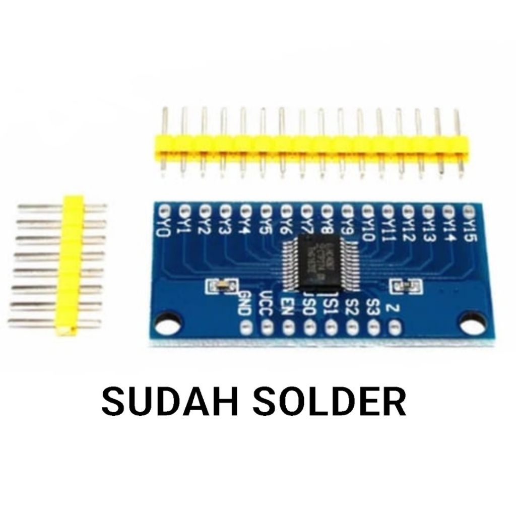 CD74HC4067 มีหัวแร้งมัลติเฟล็กซ์ดิจิตอล 16 ช่อง