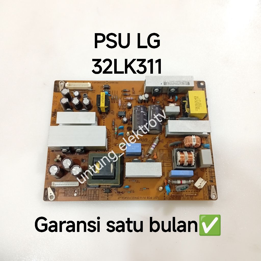 PSU TV LG 32LK311 POWER SUPPLY REGULATOR TV LG 32LK311