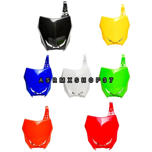RMZ 450 2021 แผ่นตัวเลข RMZ 450 แผ่นตัวเลขเหมาะสําหรับ supermoto การปรับเปลี่ยน rmz 450 pnp klx bf/d
