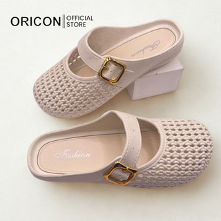 Selop Balet Fishnet Sandal Coquette Jaring Net Korean Style