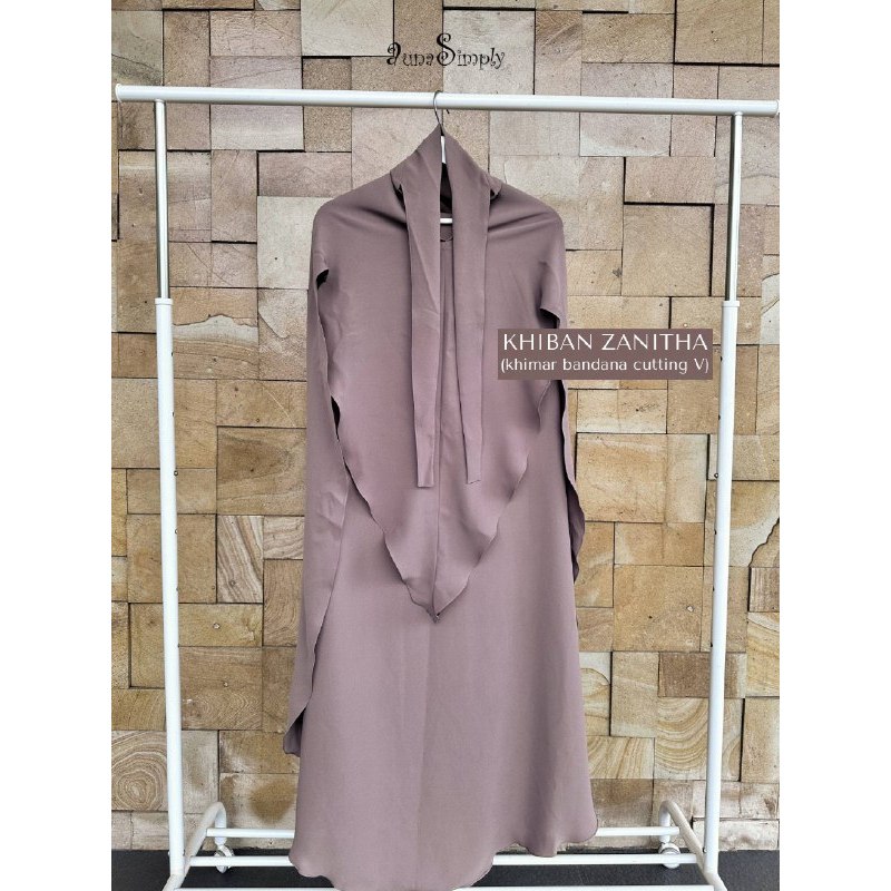 Khiban zanitha (ตัดผ้าพันคอ khimar V) Mazen anti UV Sultan โดย Auna Simply