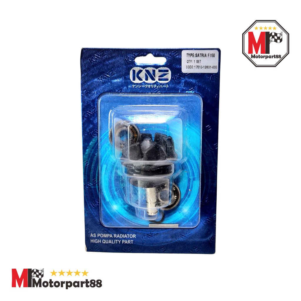 KNZ ปั๊มน้ําพัดลมปั๊มหม้อน้ําปั๊มน้ําเพลา SATRIA FU 150 GSX 150 + KNZ BEARING