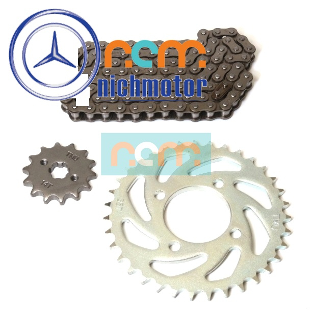 ชุดเกียร์ 35T 14T 428 100L Rc 110 Smash Shogun 110