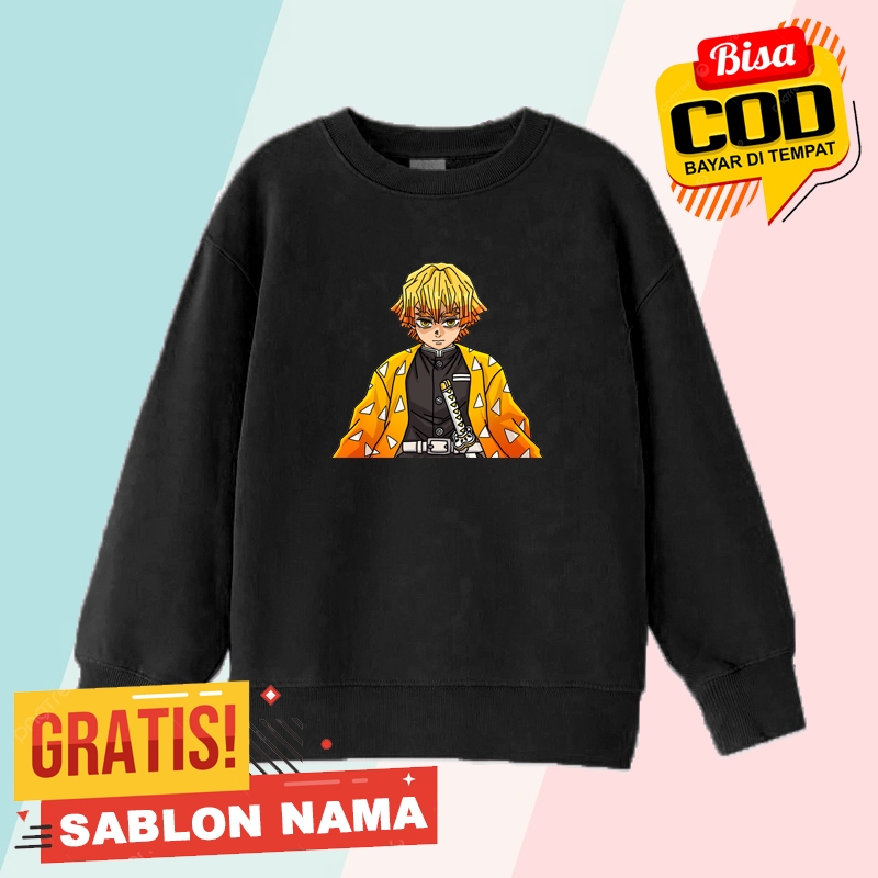 Agatsuma Zenitsu Demon Slayer เสื้อกันหนาวเด็ก / Agatsuma Zenitsu Demon Slayer Boys & Girls Jacket