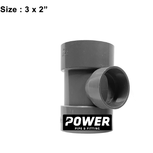 FITTING PIPE - POWER - TEE D 3 X 2 INCH - POWER D