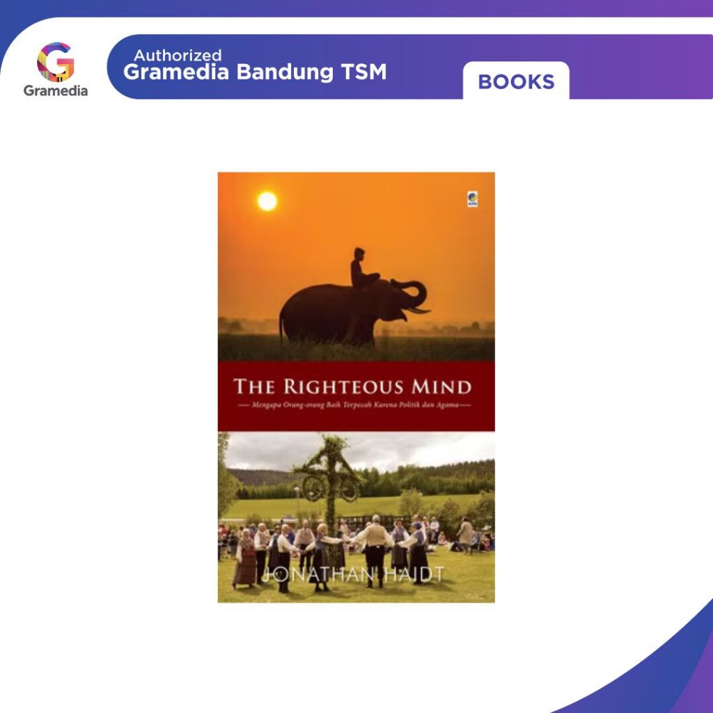 Gramedia Bandung TSM - The Righteous Mind