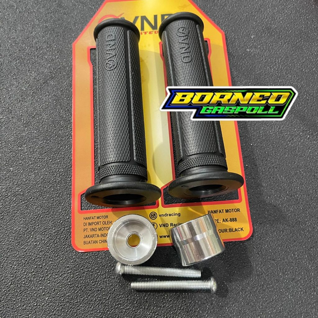 2in1 Handgrip AK-888 ใหม่ + Universal Handlebar Jalu Handgrip VND AK888 มอเตอร์ PNP Beat Deluxe และ 