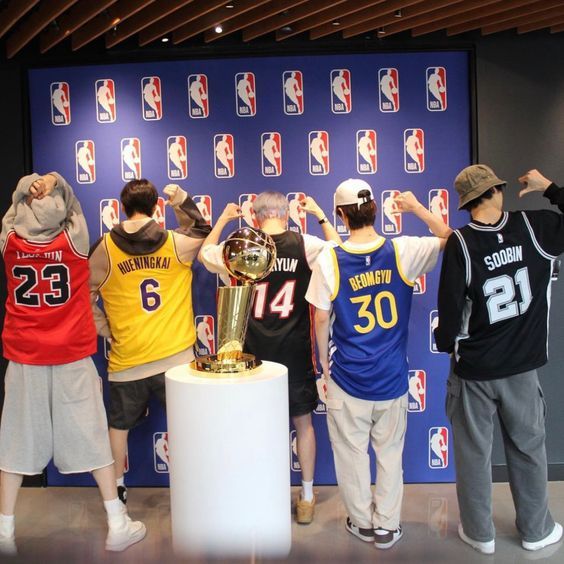 เสื้อแข่ง KPOP TXT BASKETBALL