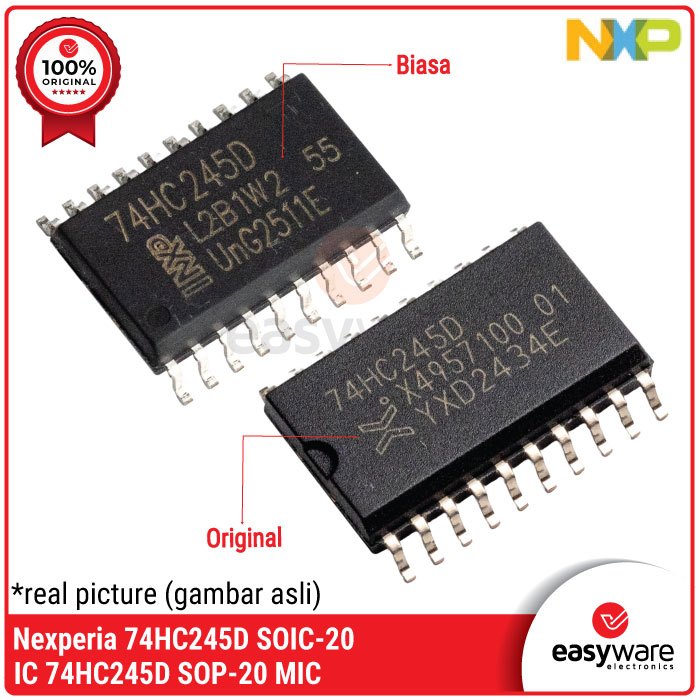 IC 74HC245D SOP-20 74HC245 SMD IC BUFFER 74HC245D SOIC-20