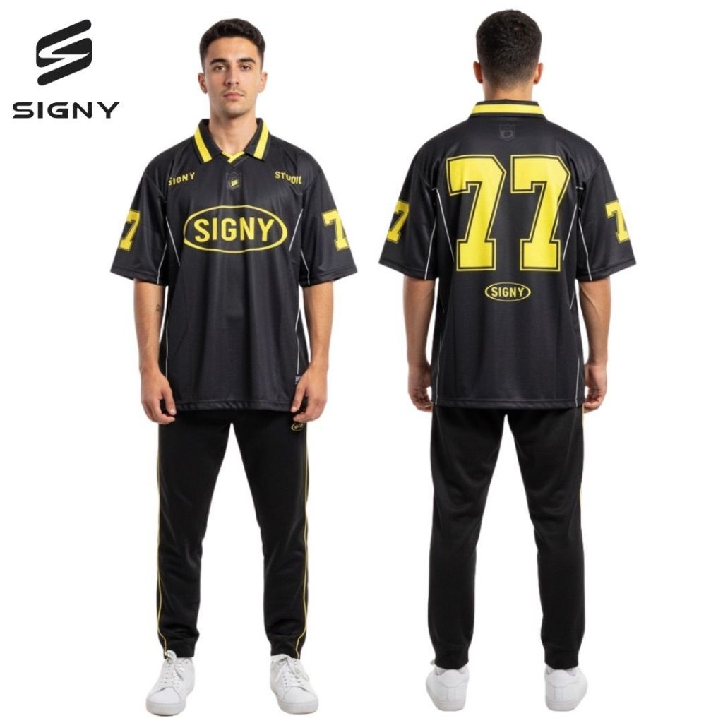 059 ORIGINAL SIGNY JERSEY เสื้อยืด SIGNY COLLAR OVERSIZE เสื้อยืด SUPER PREMIUM คุณภาพสูง MATERIAL