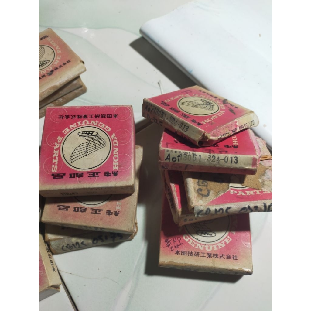 Honda cb100 cb 100 cb125 CB 125 แหวนลูกสูบ original Made in Japan