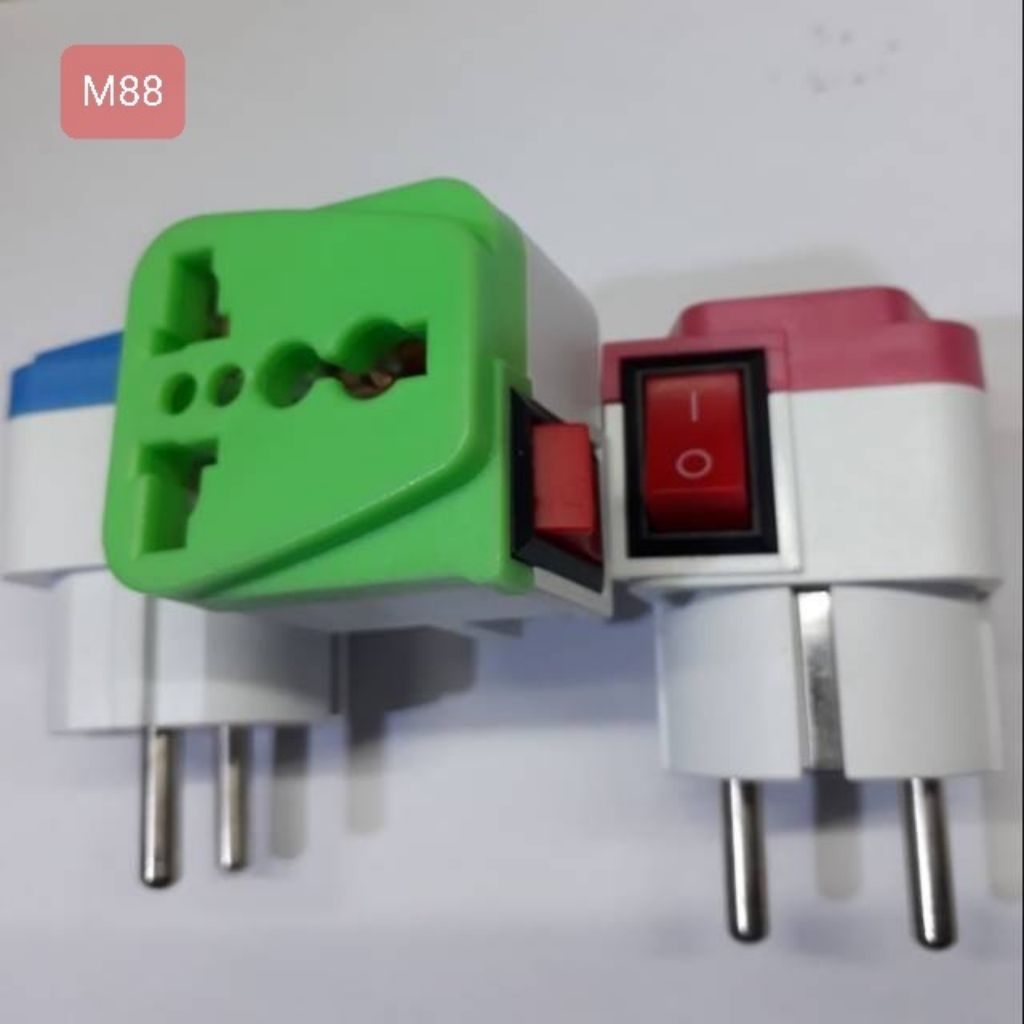 [M88] OVER PLUG MEIKO MK-A6 2-Prong Plug