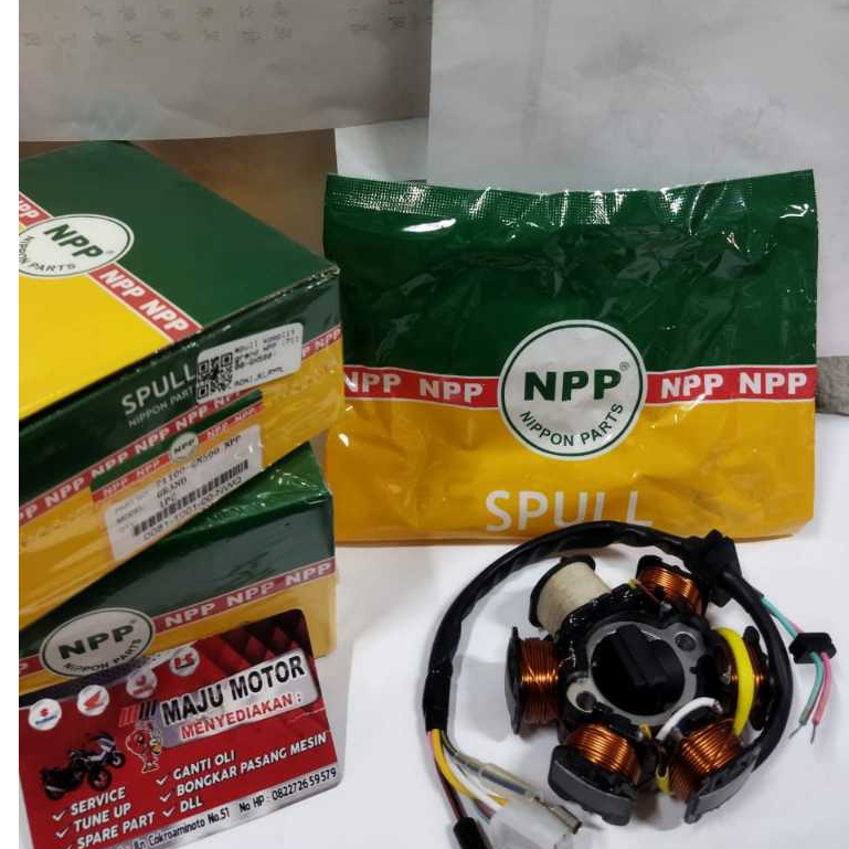 SPULL STATOR ASSY COMPLETE GRAND NPP (71100-GN500)