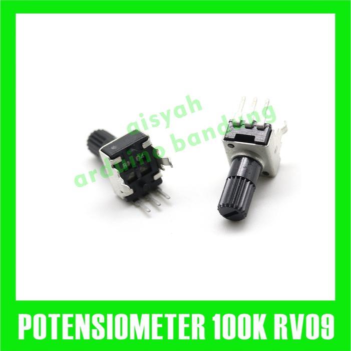 Potentiometer 100K RV09 Potentiometer 12.5 มม.RV09 Potentiometer 100K 100 K RV 09