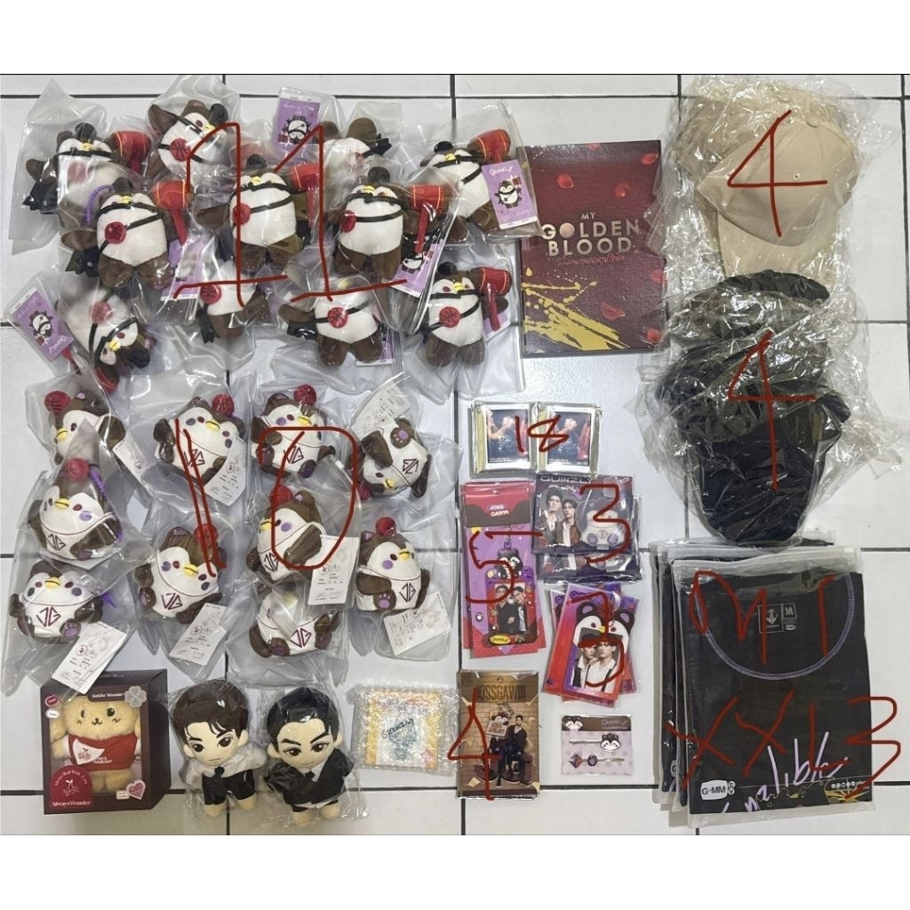 JOSS GAWIN GUINZLY สินค้าอย่างเป็นทางการ FANCON GMMTV