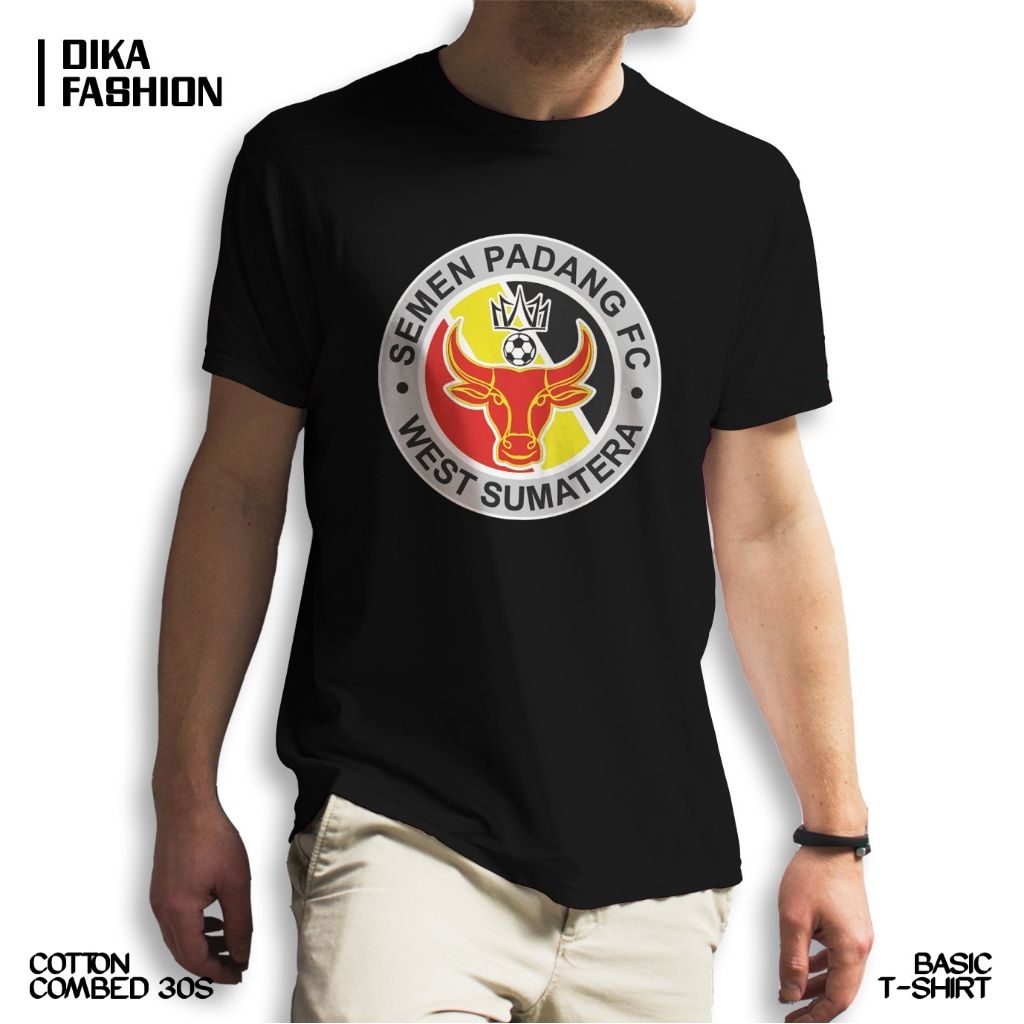 PADANG FC SEMEN โลโก้เสื้อยืด FOOTBALL SUPPORTER CLUB VIRAL POPULAR LATEST DIKA TREND STORE แฟชั่น