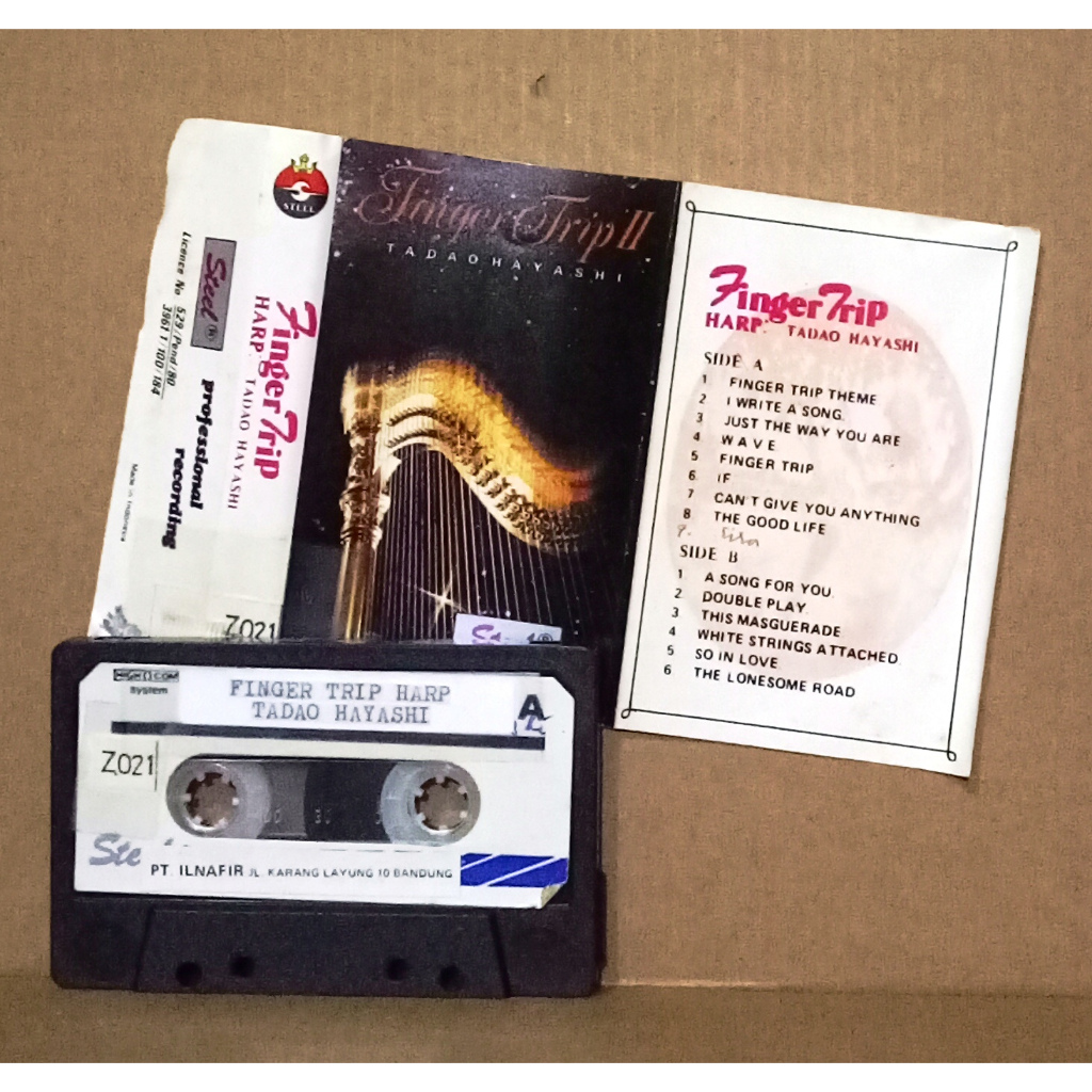 TADAO HAYASHI - FINGER TRIP II - เทปคาสเซ็ต