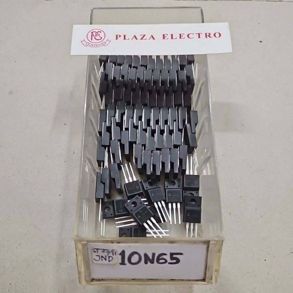 MOSFET FQPF 10N65 C ทรานซิสเตอร์ IC ดั้งเดิม FQPF10N65C 10N 65 คุณภาพดี