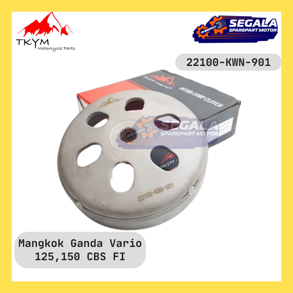 บ้านคอปลิงหลักเท่านั้น Takayama Bowl Vario Lama 125 150 CBS FI 22100-KWN-901 คลัทช์คู่อัตโนมัติ