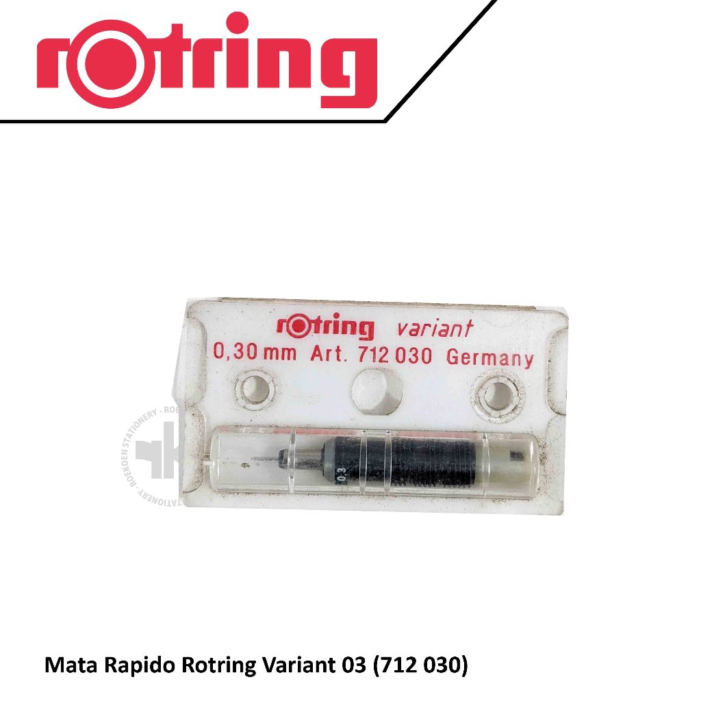 Rotring Variant 712 Mata Rapido 0.3 มม. ศิลปะ 712 030