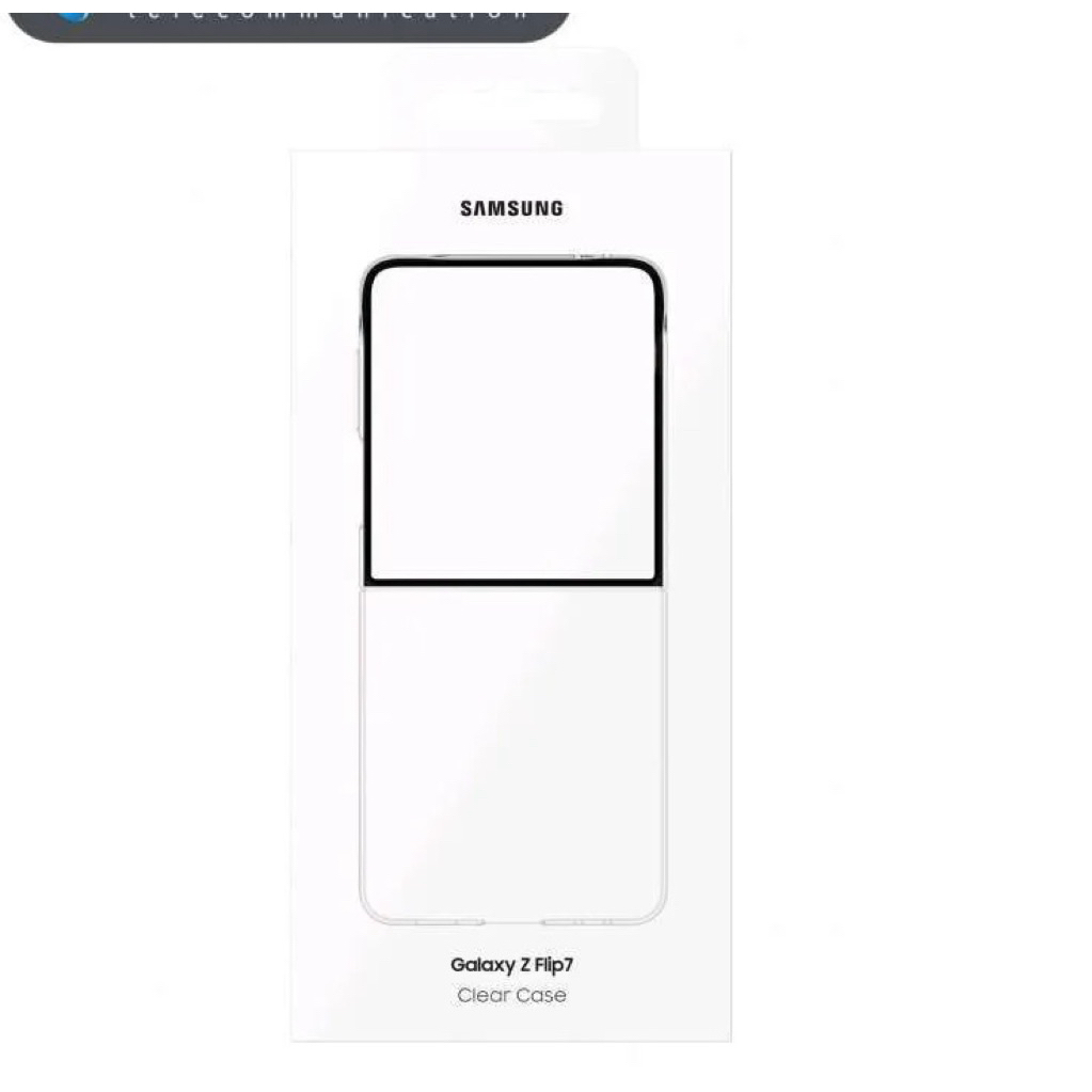 Samsung Clear Case Galaxy Z Flip 7 Flip7 Original 100%