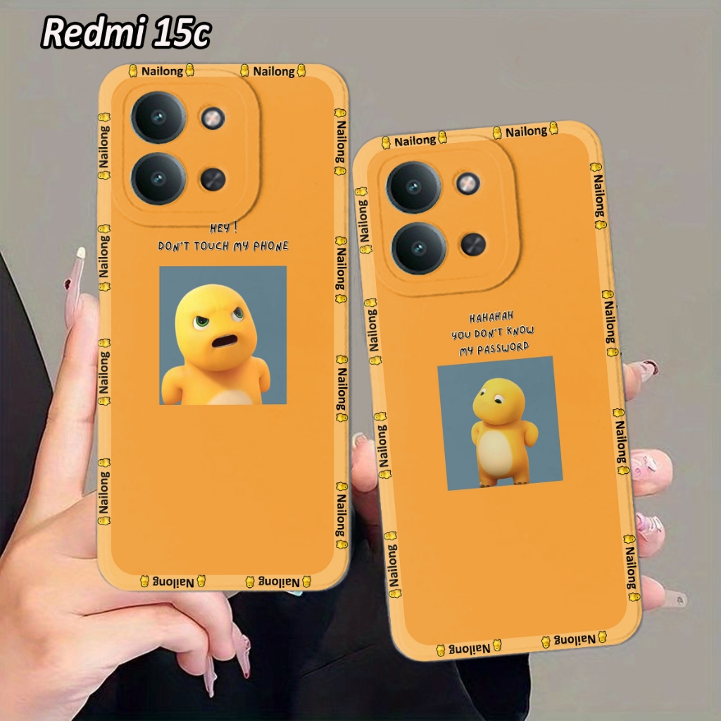 Nailong กรณี Hp Redmi 15c 13x 13 13c 12 12c A5 9A 9c 14c 14t 14t Pro 9c 9a หมายเหตุ 13 4g หมายเหตุ 1
