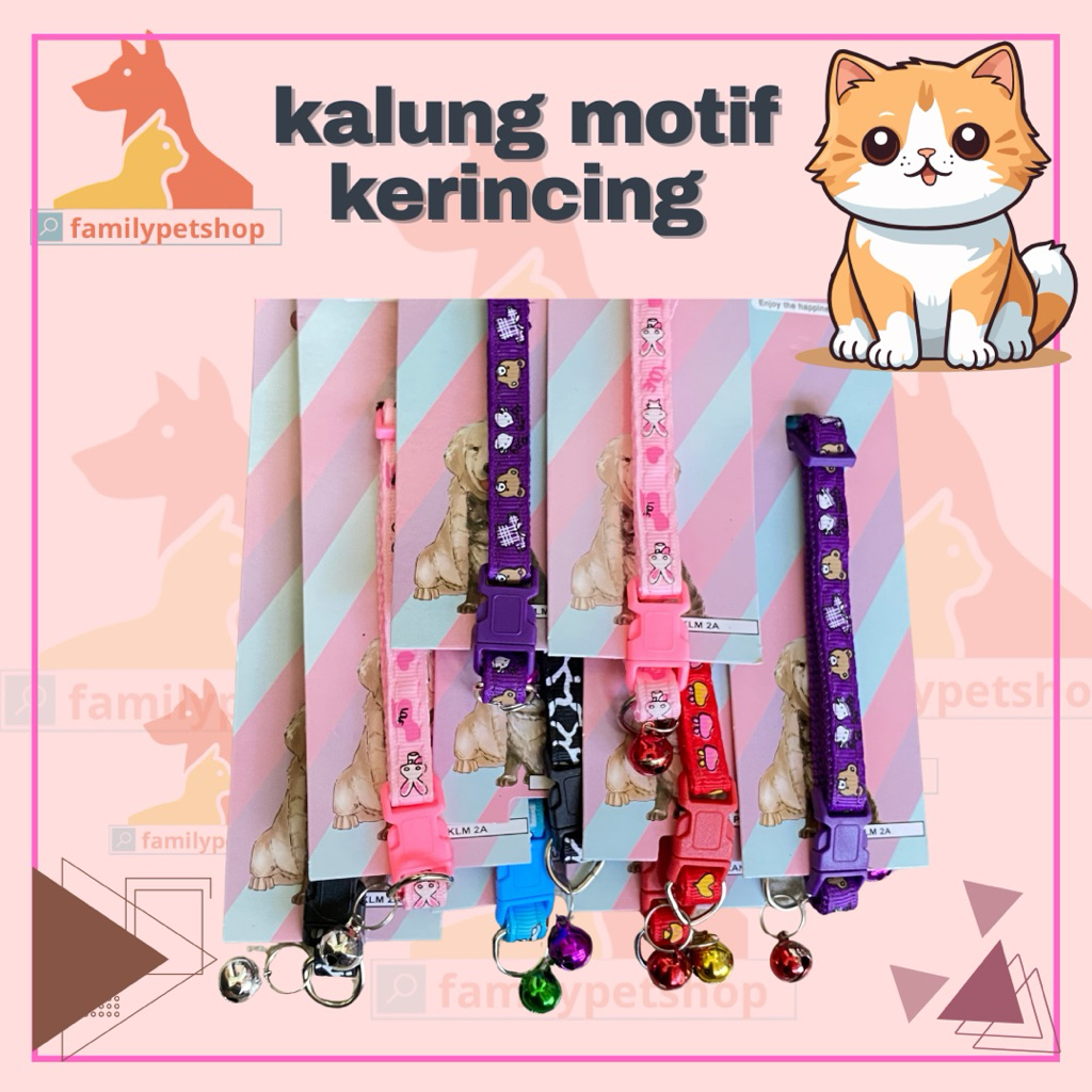 สร้อยคอแหวนคอแมวสุนัข | สร้อยคอแมวน่ารัก | ROUND KLM | อุปกรณ์เสริม ANIMAL
