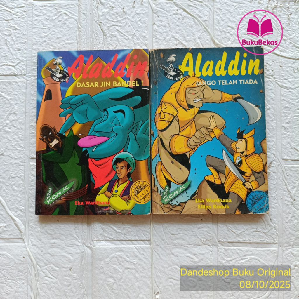 1001 Nights of the World Legend โดย Eka Wardhana - Aladdin, Abu Nawas, Ali Baba, Qamaruzzaman - การ์