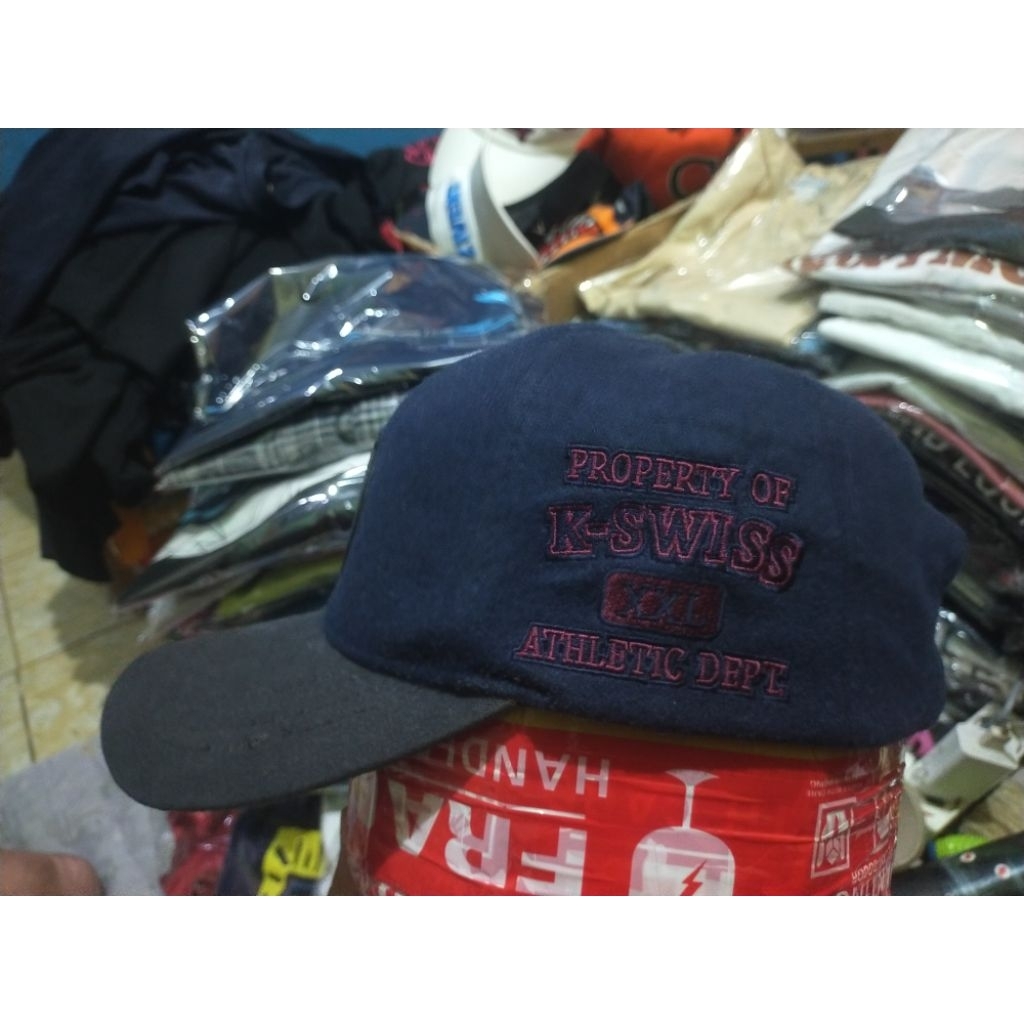 หมวกแบรนด์ K-SWISS ปัก seconthrift