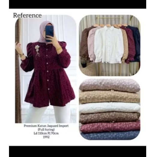 KEMEJA Jaguar สไตล์เกาหลี เสื้อเชิ้ตเสื้อเชิ้ตสําหรับผู้หญิง