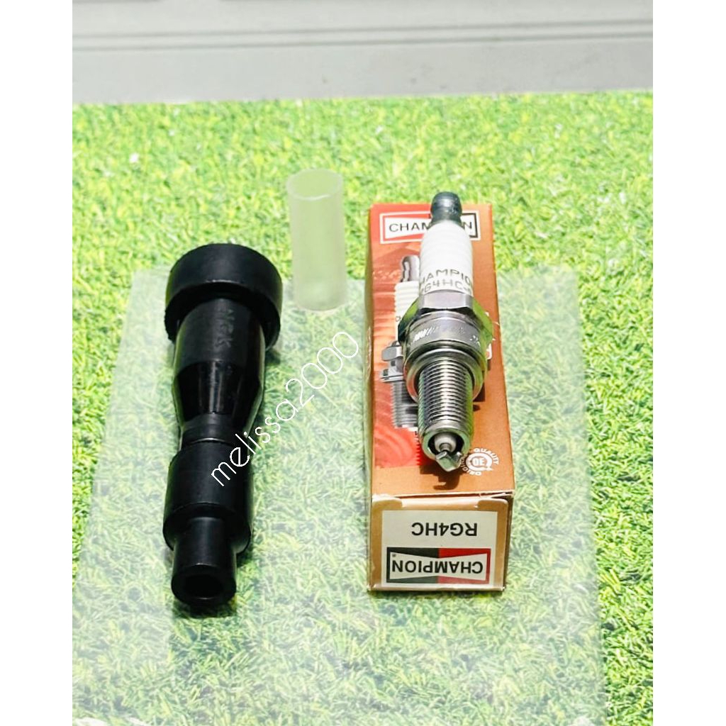 หัวเทียน Racing Power RG4HC + หัวเทียน 1S7 NGK Vixion Old Vixion New NVL Vixion NVA R15V2 MX king Ju