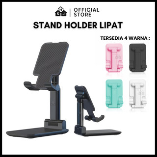 Stand Holder Hp Lipat Foldable Phone Holder HP Folding Universal Dudukan Handphone Meja
