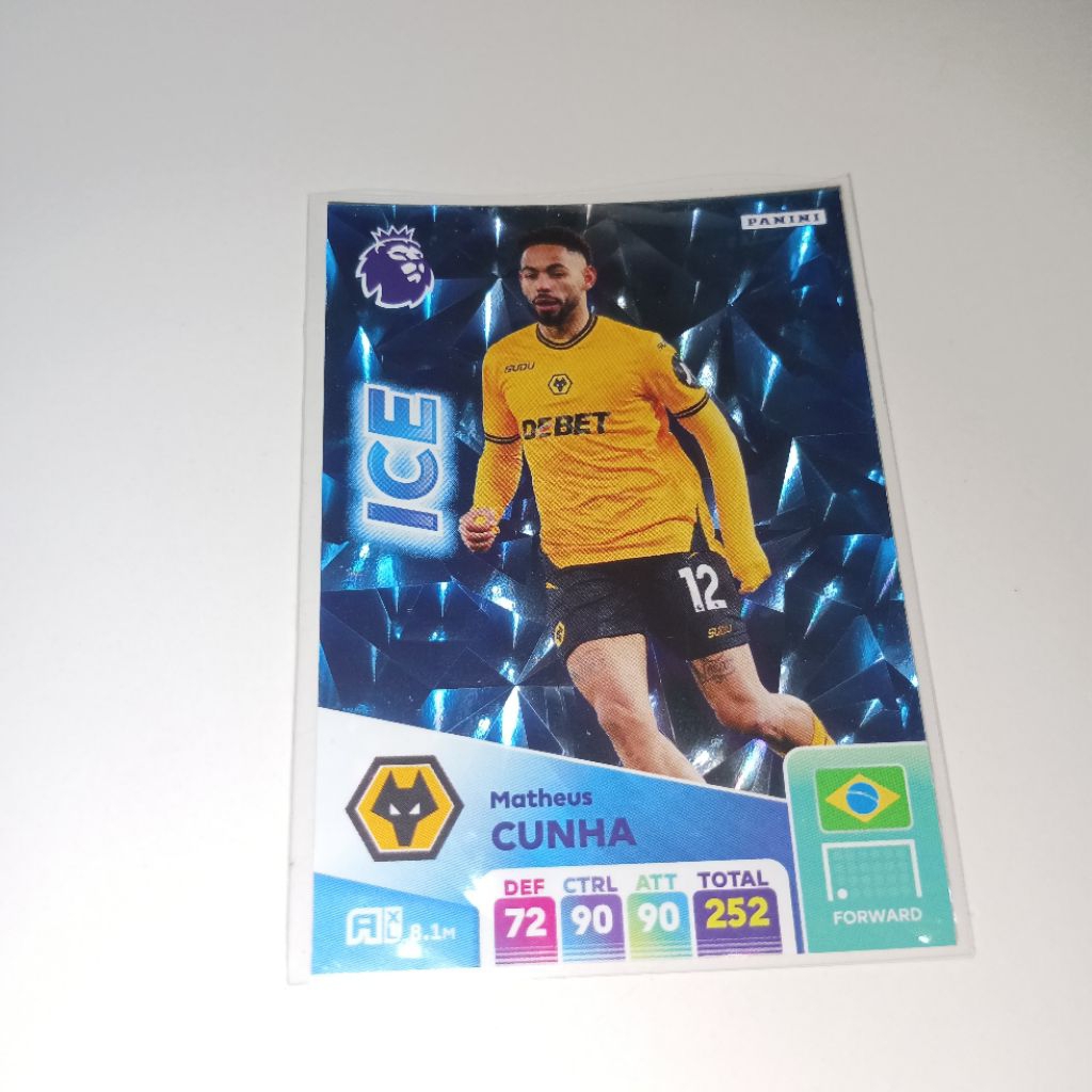 Panini Holo Foil Adrenaline XL Premier league Sport Card