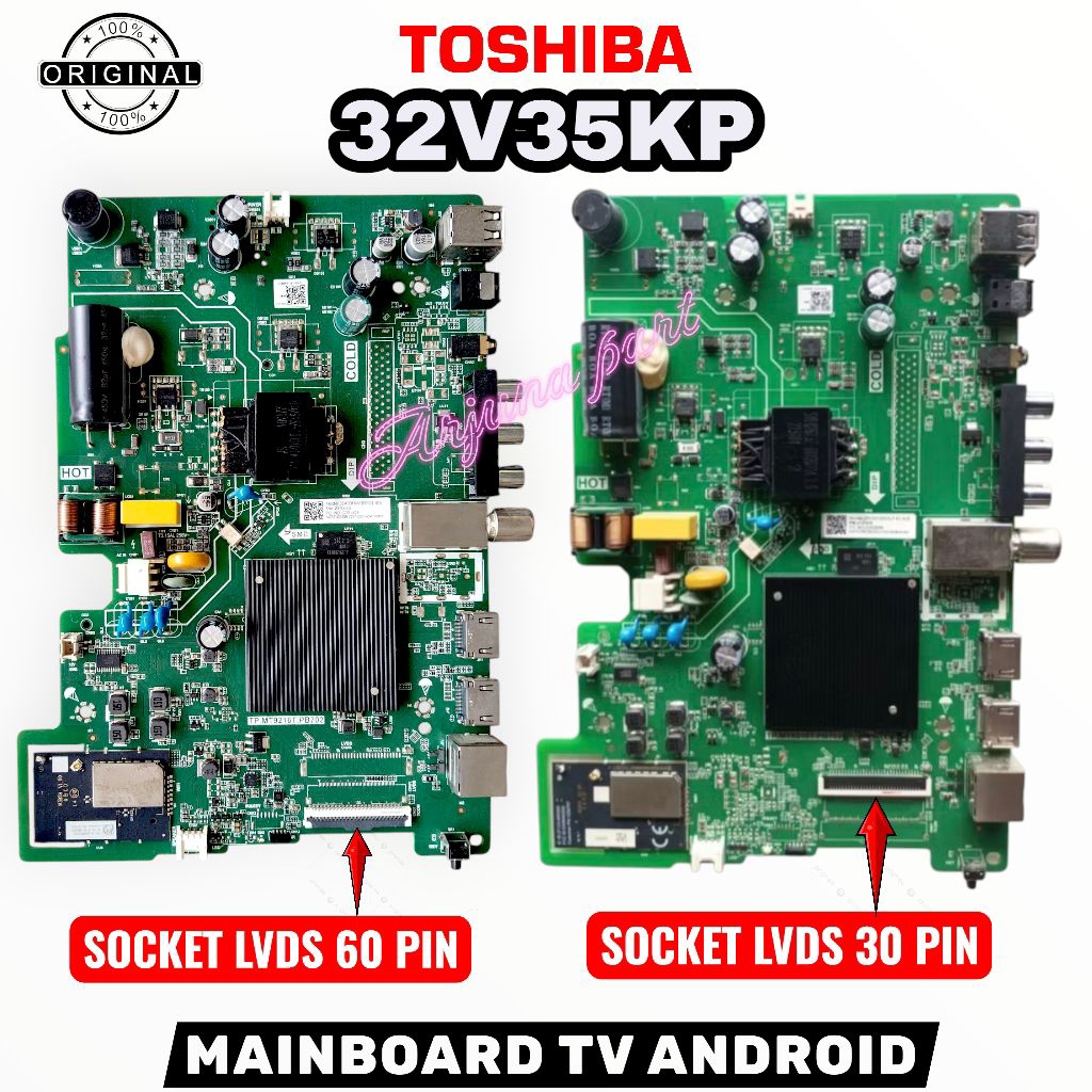 MESIN TOSHIBA 32V35KP TV MAINBOARD / TOSHIBA 32V35KP TV MB / TOSHIBA 32V35KP TV MACHINE / TOSHIBA 32