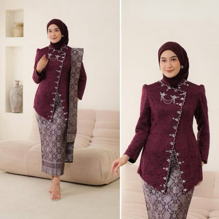 By Karyaku Batik Kebaya Janggan Modern Kebaya Wisuda Lamaran Tunangan Seragam Bridesmaid Terbaru