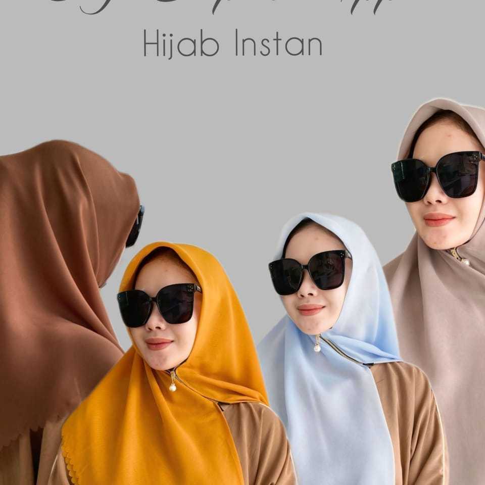 INSTANT COLORERCUT HIJAB / INSTANT ZIPPER HIJAB / INSTANT HIJAB / INSTANT HIJAB / INSTANT HIJAB / IN