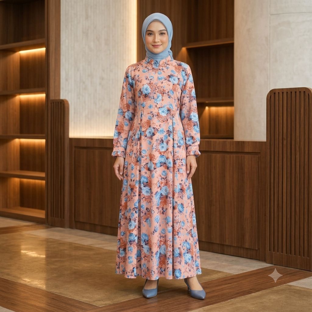 Zanuba dress mom product by uwais hijab
