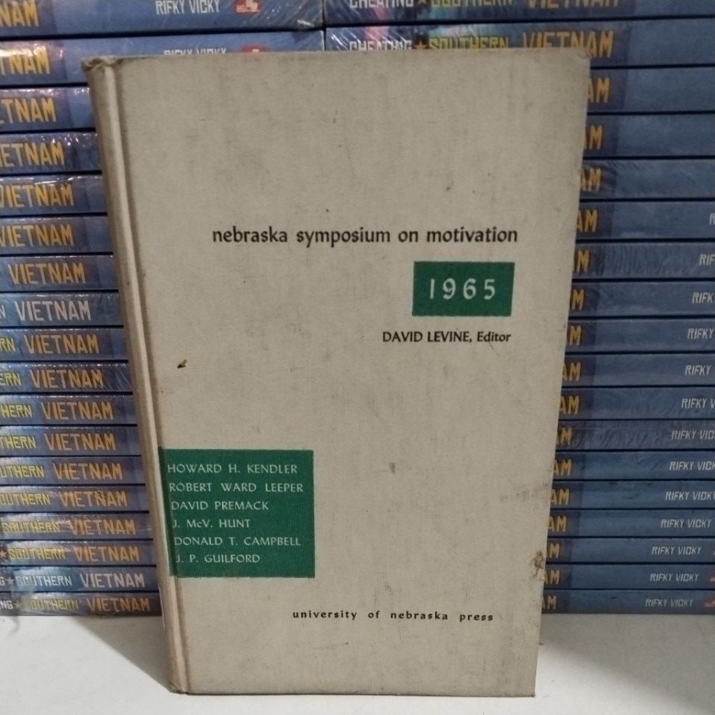 หนังสือต้นฉบับ - NEBRASKA SYMPEXIUM ON MOTIVATION 965 - DAVID LEVINE