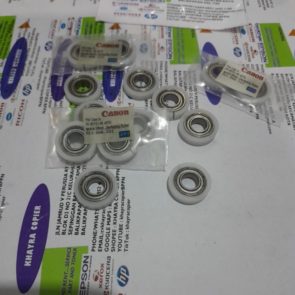 SPACER ROLL/SPACE WHEEL CANON IR 3045/IR 3245/IR 4570 และ SIMILAR