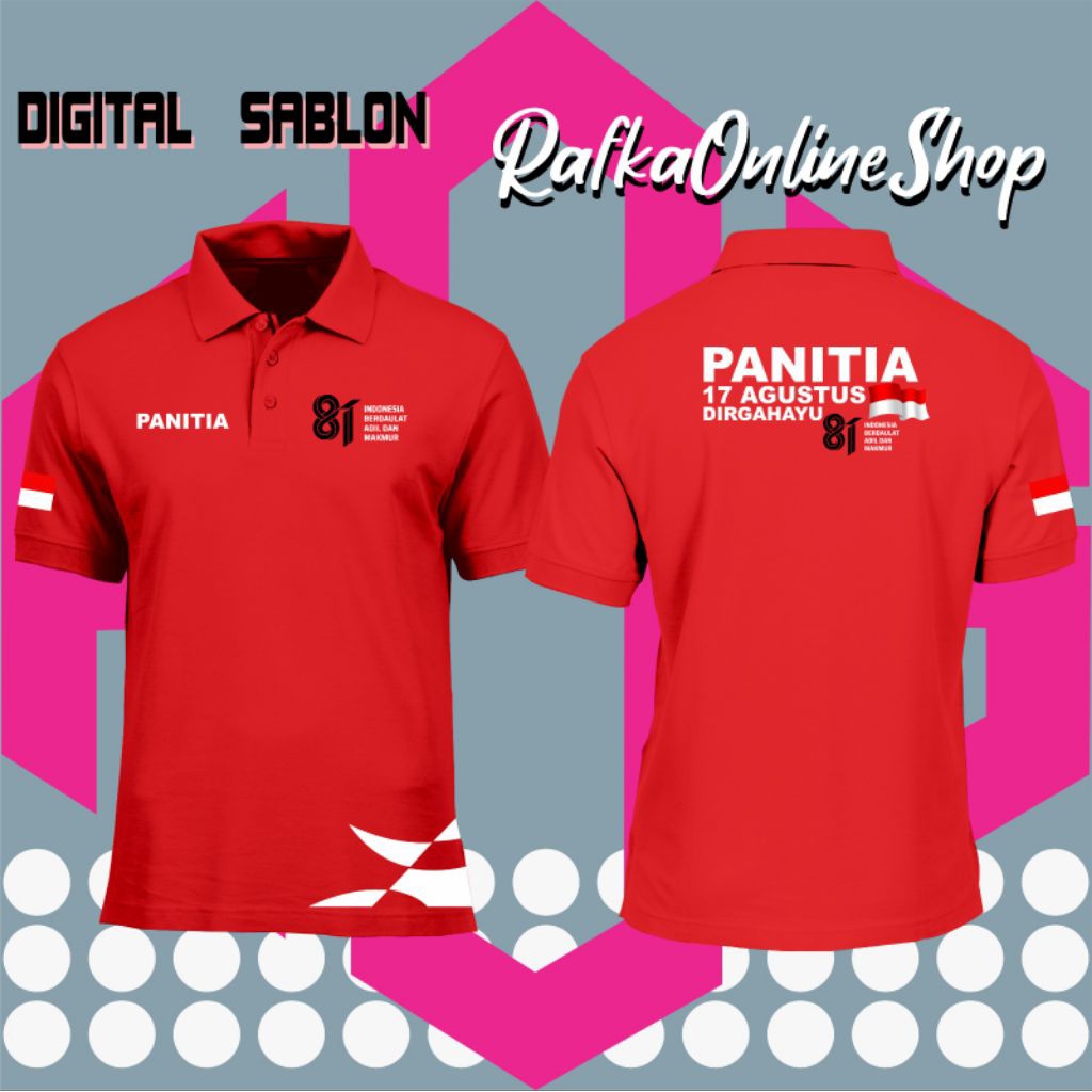 POLO SHIRT - AUGUST 17 COLLAR SHIRT AUGUST 17 FREE NAME TYPE2
