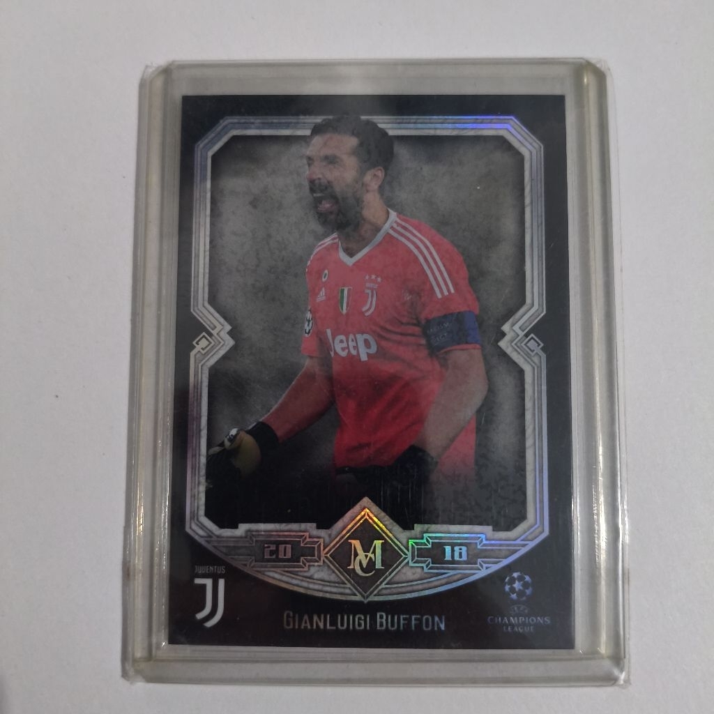 การ์ดฟุตบอล Topps Gianluigi Buffon Juventus Championd League
