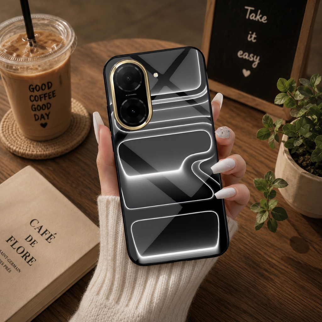 [SKA 39] Softcase Glass Glossy TYPE POCO C71 ใหม่ล่าสุด | เคสโทรศัพท์มือถือ POCO C71 | POCO C71 ตัวป