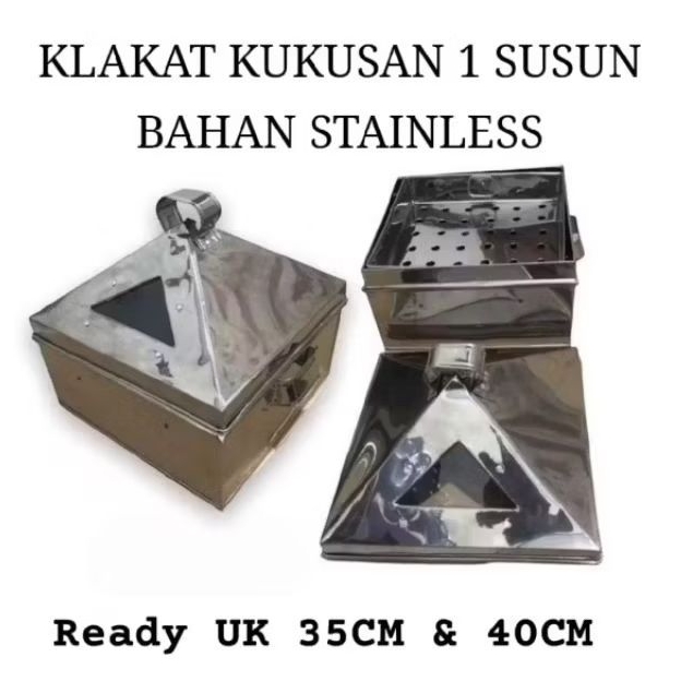 Klakat Stainless Steel Square Steamer UK 35 และ UK 40