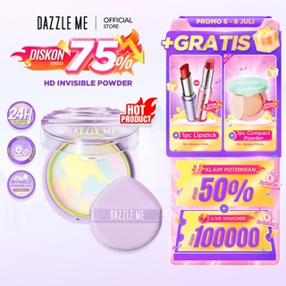 [BPOM] DAZZLE ME Better Than Filter HD Invisible Powder Loose Powder Oil Control Setting Balm Bedak Tabur Tahan Lama Bedak Padat Ringan Menahan Minyak Seharian