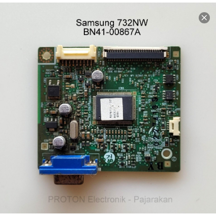 MESIN Samsung 723NW GH17WS LS17PENSF LCD Monitor เมนบอร์ด BN41-00867A PCB BN91-01508T Pebble ไดรเวอร