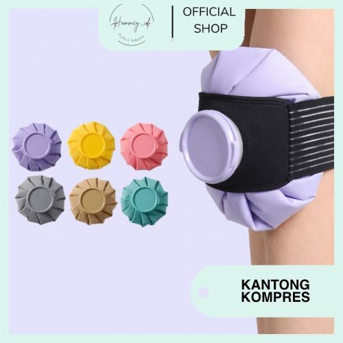 HOMMEY ID - ICE COMPRESS BAG WITH STRAP | ICE BAG บีบอัดด้วยการสนับสนุน | HOT COMPRESS BAG